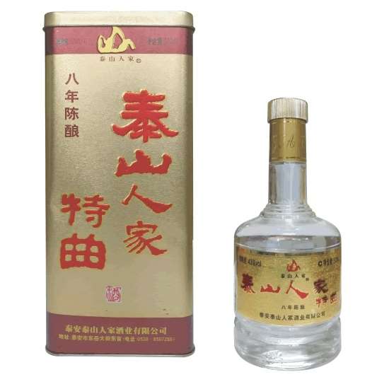 33度八年陈酿金装泰山人家特曲